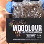 ‘Wood Lovr’ Organic Hardwood-Based Sterile Mushroom Substrate